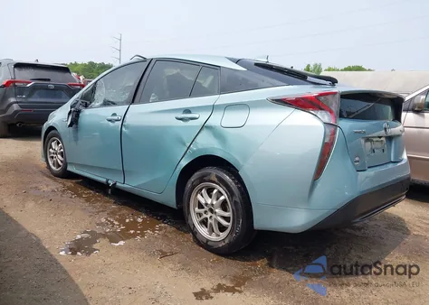 2017 Toyota Prius from USA, damaged, VIN JTDKARFU3H3033072